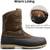 NEW Size 12 NORTIV 8 Men Insulated Waterproof Work Winter Snow Boots 4 thumbnail