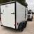 New Cargo Craft 6x12 Enclosed Trailer Rear Ramp, Tandem Axle  #12227 5 thumbnail