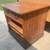 1900s VINTAGE WOOD WORKBENCH OAK TONGUE and GROOVE CABINET 9 thumbnail