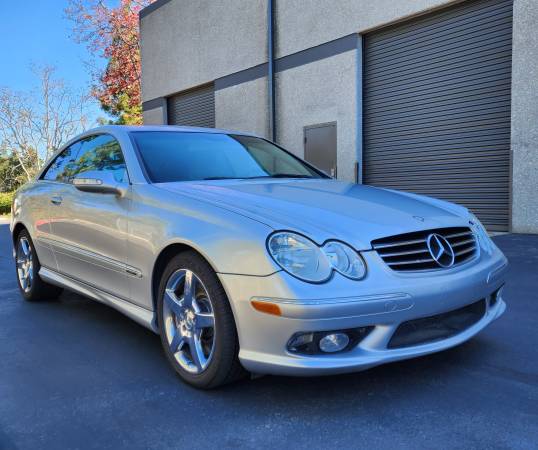 2003 Mercedes-Benz CLK500 Brilliant Silver Metallic - $5,995 (Sorrento Valley)63616056058241122