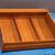 Vintage Mid-Century TEAK Wood Rolltop Sectional Organizer 4 thumbnail