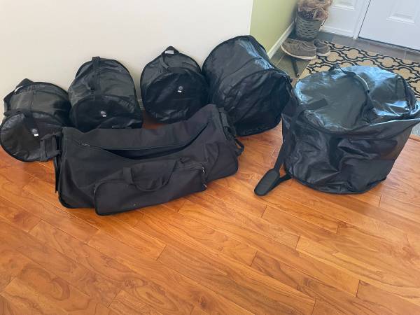 Drum bags/cases and Hardware Bag 1