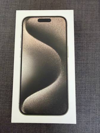 iPhone 15 Pro 1 TB memory Natural Titanium color 1