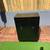 Vintage Black Lacquered Bar Cabinet with Removable Serving Tray 6 thumbnail