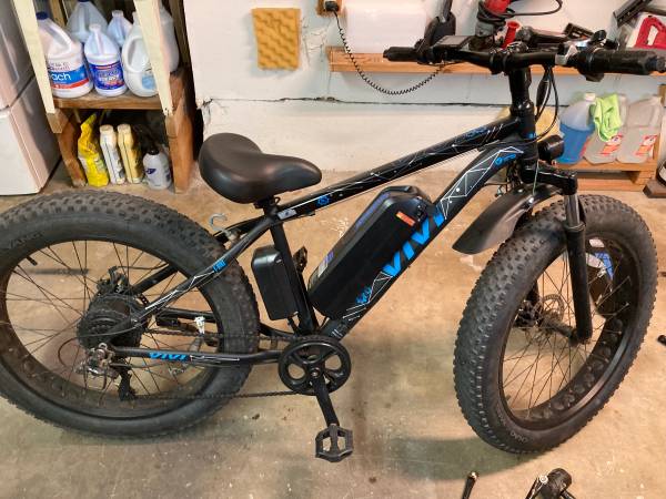 Vivi F26 FUL 4.0 Electric Bike,  500W, 48V, 2 Batteries (paid $325 for 1