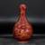 Kangxi Period Imperial Red Glaze with Gilded Dragon and Phoenix Garlic 5 thumbnail