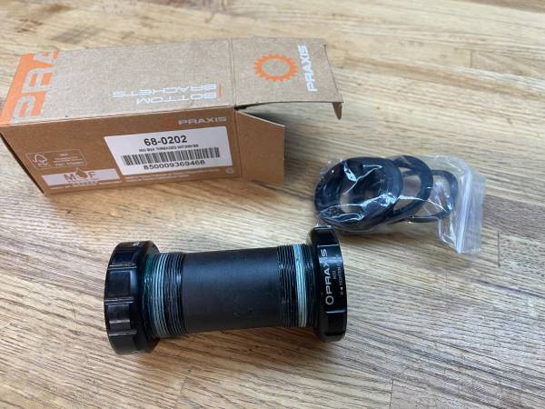 Praxis M30-BSA threaded Bottom Bracket 68/73mm 1