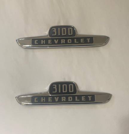 1955 Chevy Truck Hood Emblem 1