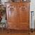 2 Door 2 Drawer Wood Cabinet with Key - French Louis XV 1 thumbnail