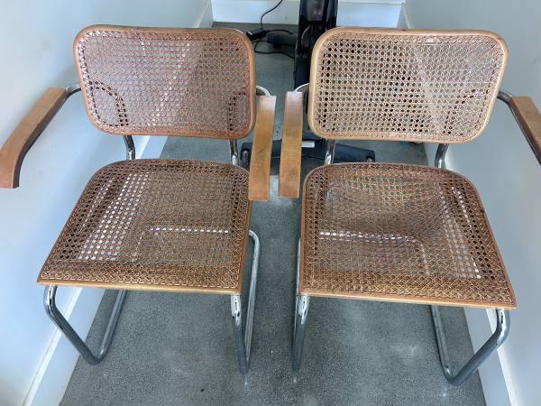 Authentic Cesca chairs 1