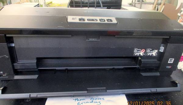 EPSON ARTISAN 1430 PRINTER NEEDS HELP 1