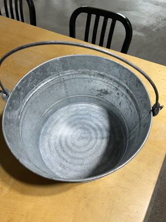 Galvanized Pail 1