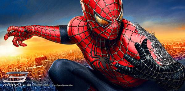 Spiderman Orig Marvel Movie Poster 2007 HUGE Wide 3'x6' Very Rare MINT 1