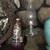 Vintage oil lamps. Green $50, clear $40. 2 thumbnail