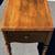 Antique Vintage Solid Wood Unique End Table Side Table Night Stand 6 thumbnail