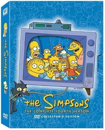 Like new The Simpsons DVD - The Complete Fourth Season 1