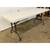 Lifetime 72” White Plastic Portable Folding Banquet Table. 6’ Folding Table  2 thumbnail