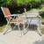 Vintage Aluminum Folding Patio Chairs 5 thumbnail