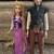 Disney Rapunzel and Flynn dolls 1 thumbnail