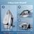 Steam Iron for Clothes Rapid Heating, 1700W Burst of Steam, Non-Stick Ceramic So 4 thumbnail