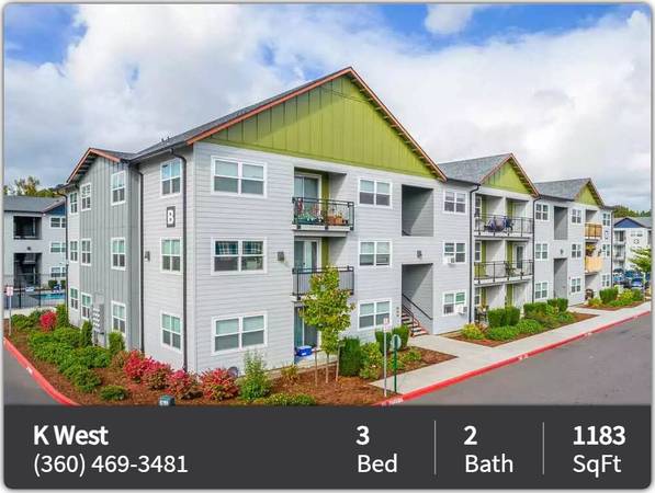 $1,699 / 3br - 1183ft2 - Come tour our beautiful 3 bed, 2 bath! Full size washer and dryer! (Vancouver)63831397959937121
