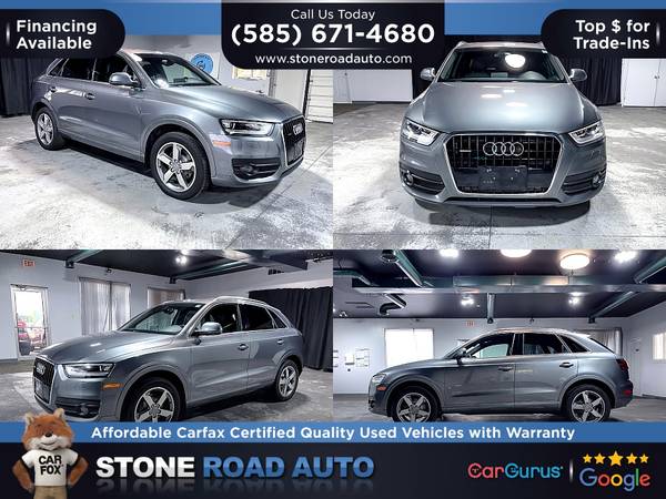 2015 Audi Q3 Q 3 Q-3 quattro20T Premium Plus - $12,995 (Stone Road Auto)63442738296961121