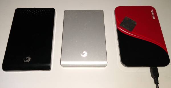 External Hard Drives...Desktop, Portable USB Powered, Iomega Zip Disk 1