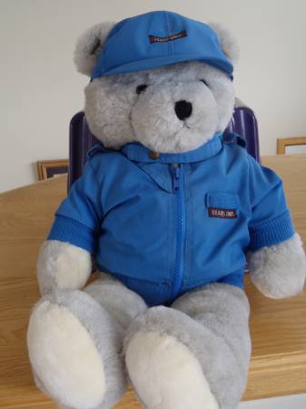 Gray Bear - Stuffed Animal - 20 Inches 1