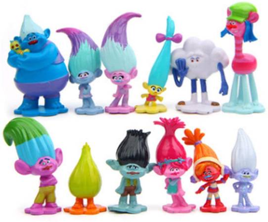 Trolls Cake Toppers 1