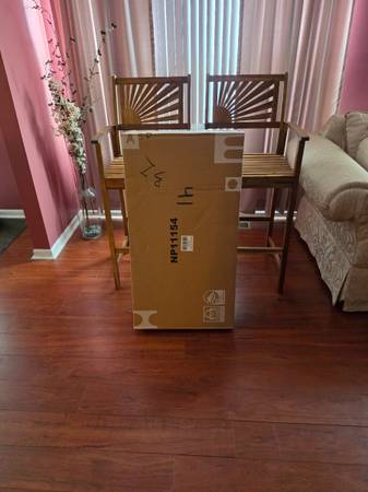 High Back Bar Stool 1