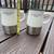 Wide Base Starbucks Coffee Mug Ceramic Solid Cream NEW 3 thumbnail