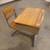 Vintage antique school desk 1 thumbnail