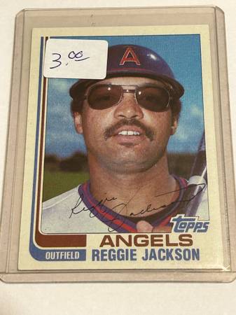 1982 Topps Traded - Reggie Jackson #47T 1