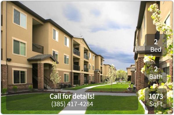 $1,647 / 2br - 1073ft2 - ¡Alquiler gratis! Espacios excepcionales de 2 habitaciones, ¡1073 pies cuadrados! (Salt Lake City)63674380962305121