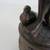 Vintage Art Deco Woman Geese Shepherd Metal Sculpture 11" Tall 11 thumbnail