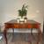 Mahogany Queen Anne Fliptop Console Table 1 thumbnail