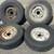 Ford F-150 or Bronco 15 inch steel wheels with old tires 5 on 5.5 1 thumbnail