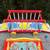 Vtg. Wooden Fisher Price # 900 Circus Wagon  Animals  Ladders No Ball 10 thumbnail