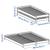 UTAKER STACKABLE BEDS WITH MATRESSES 5 thumbnail