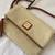 Dooney & Bourke shoulder bag Vintage purse cream color leather strap 2 thumbnail