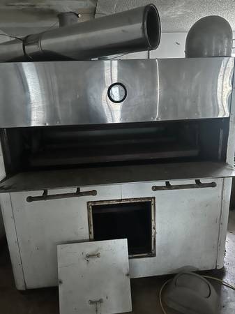 Reed type rotating  12 pan gas commercial oven 1