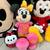Lot of Disney Mickey Minnie Mouse Pillow Plush Stuffed Animals 1 thumbnail