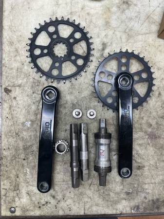 White Industries Cranks and Phil Wood BB 1