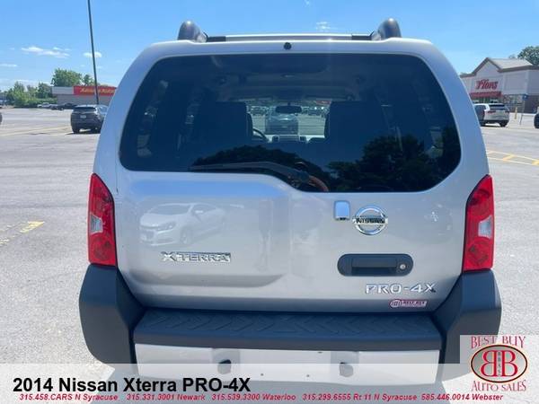 2014 NISSAN XTERRA PRO-4X! CUERO CALEFACCIONADO! NAVEGACIÓN! PANTALLA TÁCTIL! - $17.995 (7365 Church St)63442738348673123