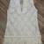 Vintage Ivory Mod-Style Lace Sleeveless Collared Blouse (Slim-Medium) 2 thumbnail