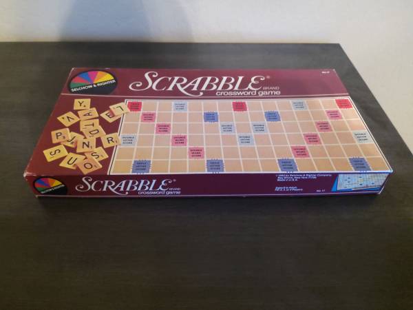 Scrabble Board Game & Homemade Marbles Board Games 1