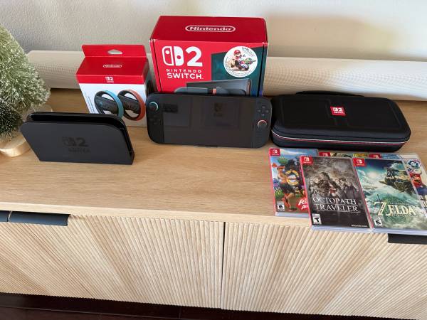 Nintendo Switch 2 + Games + Accessories 1