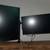 Dual monitors with mounting arm (+ external webcam with light) 1 thumbnail