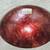 Stunning Large 16-1/2" Metallic Gold Red Multi Console Display Bowl 4 thumbnail
