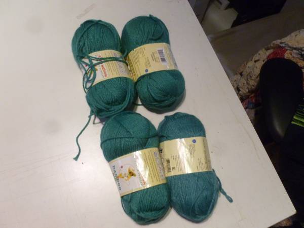 Yarn:  Bamboo Ewe Purple/Blue Twilight 1